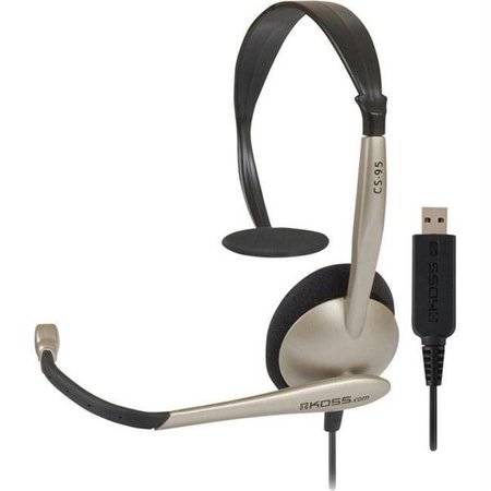 KOSS Koss USB Communication Headset CS95 with Noise Reduction Microphone - CS95 USB CS95 USB